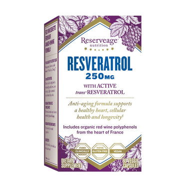 Resveratrol 250mg With Active Trans Resveratrol